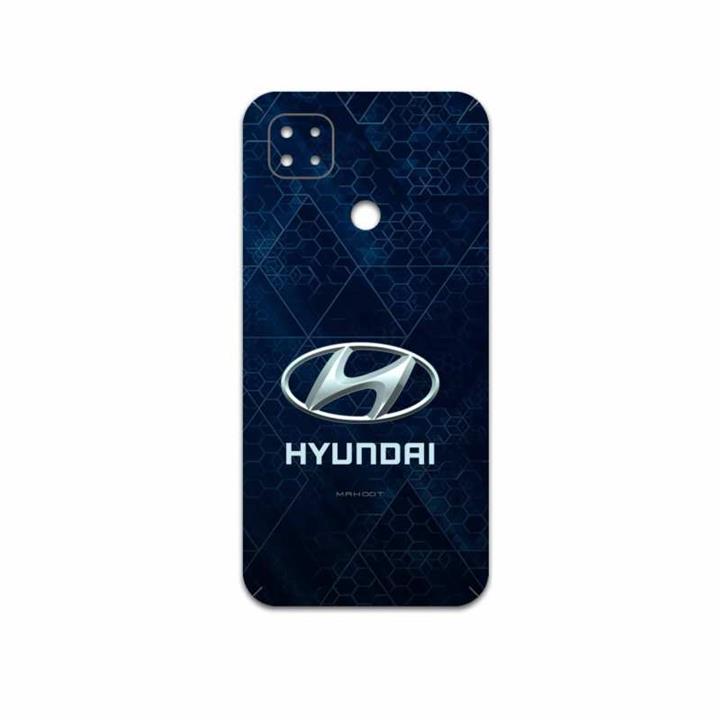 برچسب پوششی ماهوت مدل Hyundai-Logo مناسب برای گوشی موبایل شیائومی Poco C31 MAHOOT Hyundai-Logo Cover Sticker for Xiaomi Poco C31